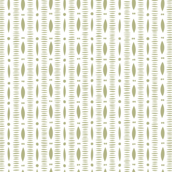 Cutwork Stripe - Pear Green