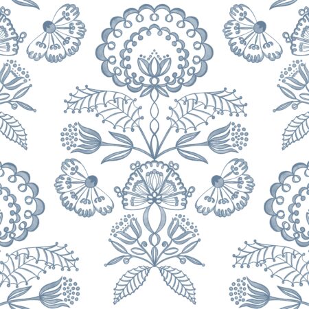 Floral Gifts - Blue Shadow