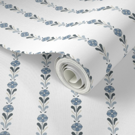 Floral Stripe
