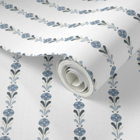 Floral Stripe