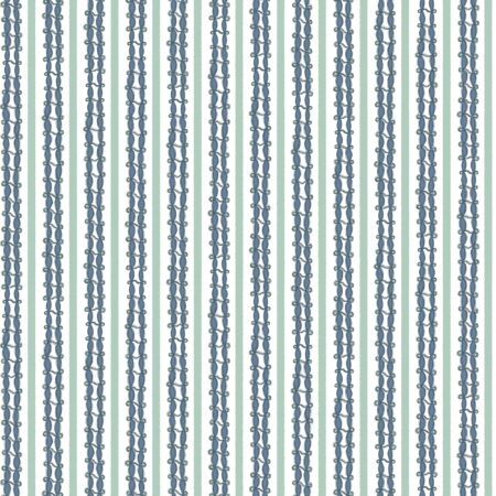 Eliza's Stripe in blue-green