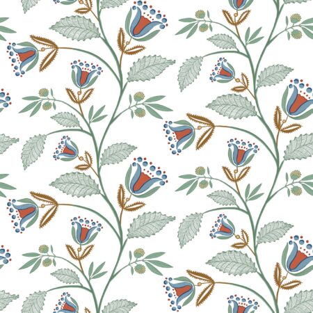 Shaker Tulips in blue multi